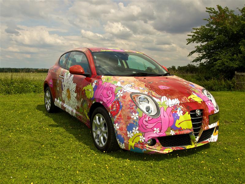 2011 Alfa Romeo MiTo  Art Car by Louise Dear